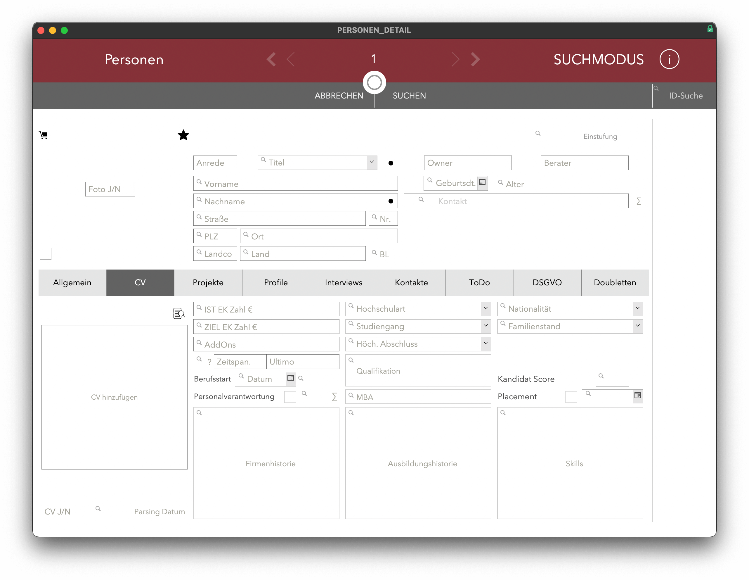 iRO - intelligent Recruiting Office